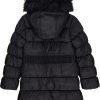 Juicy Couture Girls Coat, Faux Fur Hooded Winter Jacket, Warm Padded Parka Hoodie, Kids Heavyweight Winter Coat girlset
