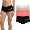 Juicy Couture Women's 5 Pack Cotton Underwear Set juicy