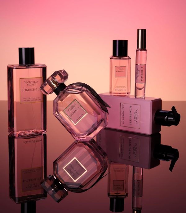 Victoria's Secret Bombshell Mini Fragrance Mist, Notes of Purple Passion Fruit, Shangri-La Peony & Vanilla Orchid, Travel Size Body Spray for Women (2.5 oz) secretary