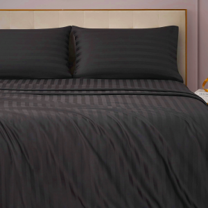 Juicy Couture Royal Dreams Queen Sateen 4-Piece Sheet Set - 100% Cotton