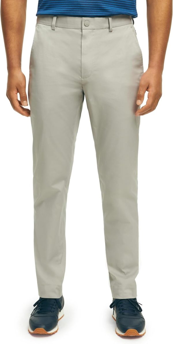 Brooks Brothers Mens Regular Fit Performance Golf Chino brooks glycerin 22