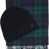 Brooks Brothers Men’s Wool & Cashmere Scarf & Ribbed Beanie Boxed Gift Set – Timeless Winter Luxury steam