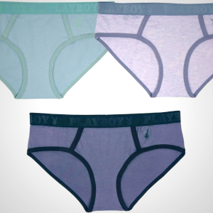 Playboy Women's Juniors Ladies Bunny Print Underwear and Sports Bra Sets in Sizes XXS-XL