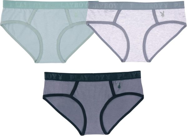 Playboy Women's Juniors Ladies Bunny Print Underwear and Sports Bra Sets in Sizes XXS-XL ladies and gentlemen