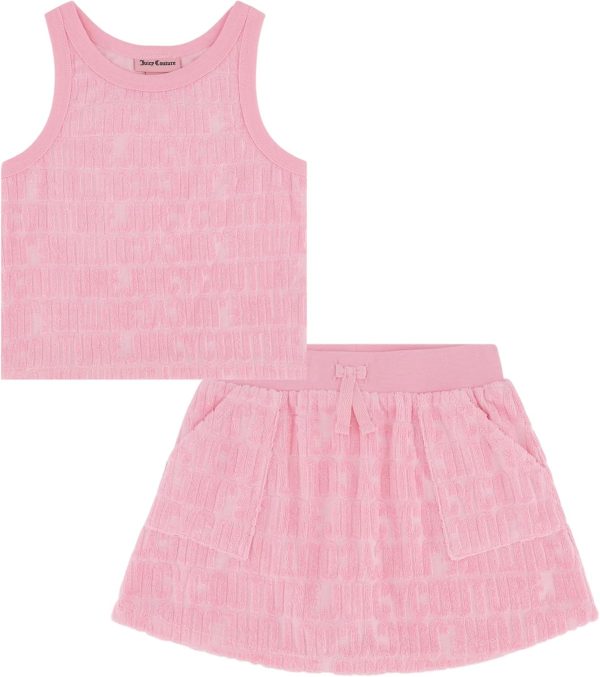 Juicy Couture girls 2pc Skort Set-0