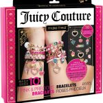 Make It Real - Juicy Couture Pink and Precious Bracelets - DIY Charm Bracelet Kit with Beads for Tween Jewelry Making - Jewelry Making Kit for Girls real madrid