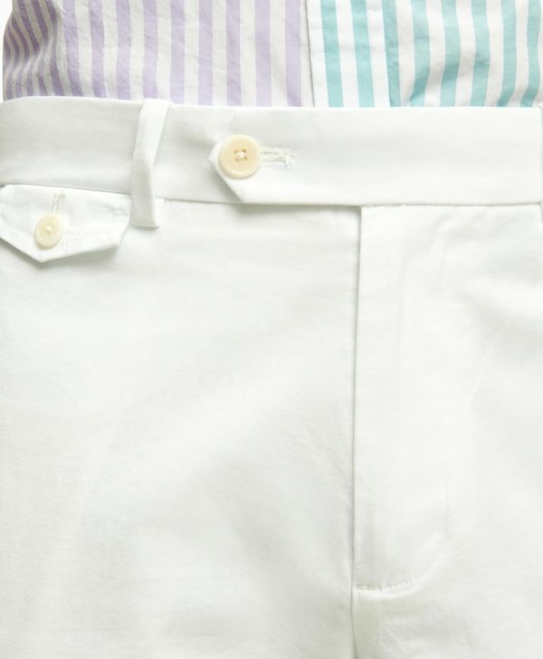 Brooks Brothers Mens Stretch Supima Cotton Poplin Chino 7 Inch Inseam Shorts-3