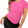 Juicy Couture Women's Short Sleeve V-Neck Athletic T-Shirts – Workout, Fitness, Yoga, Pilates, Gym Activewear (Plus) shortmax