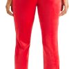 Juicy Couture Womens Rib Waist Velour Pants with Drawcord-2