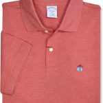 Brooks Brothers Mens Short Sleeve Cotton Pique Stretch Logo Polo Shirt sleeve length