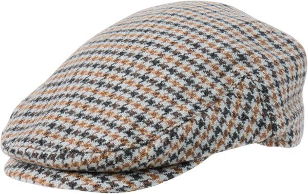 Brooks Brothers Wool Blend Plaid Driving Cap with Logo Lining - Men's Woven Classic Ivy Hat brooks glycerin