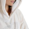 Juicy Couture Women's Wearable Blanket Lounger, Luxe Plush Oversized Cozy Blanket Hoodie for Women sora2