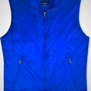 Brooks Brothers Mens Ultra Lightweight Duck Down Quilted Nylon Vest,