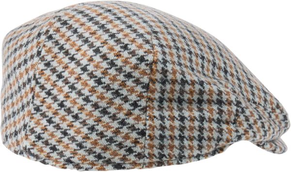Brooks Brothers Wool Blend Plaid Driving Cap with Logo Lining - Men's Woven Classic Ivy Hat plaid careers