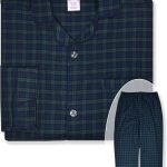 Brooks Brothers Mens Flannel Cotton Two Piece Pajama Shirt and Pants Lounge Set Tartan Plaid Mix, brooks glycerin