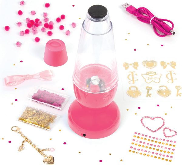 Make It Real: Juicy Couture Dazzling Swirl LED Color Change Light - Light Colors, Water Spins, Fill-Decorate-Enjoy, Room Décor, Girls & Kids Age 8+-1