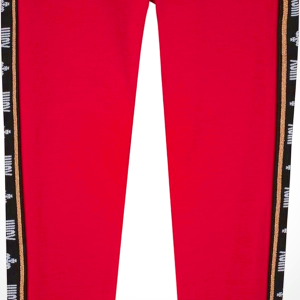 Juicy Couture Girls' Leggings, Full Length Pull-on Stretch Pants with Logo Design & Elastic Waistband