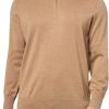 Brooks Brothers mens Merino Wool Half-zip Long Sleeve Sweater brothers conflict