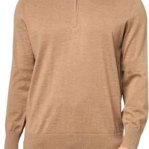 Brooks Brothers mens Merino Wool Half-zip Long Sleeve Sweater brothers conflict