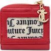 Juicy Couture Women's L Zip Card Case Wallet (Lovely Day Cool Red)-1