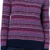Brooks Brothers Womens Merino Wool Fairisle Pattern Sweater brooks ghost