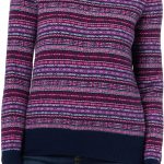 Brooks Brothers Womens Merino Wool Fairisle Pattern Sweater brooks ghost