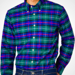 Brooks Brothers Mens Long Sleeve Flannel Shirt