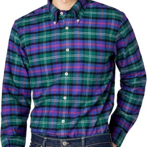 Brooks Brothers Mens Long Sleeve Flannel Shirt brooks glycerin