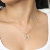 Juicy Couture Clear Stones Heart 18+2" Necklace-3