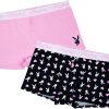 Playboy Women's Juniors Ladies Bunny Print Underwear and Sports Bra Sets in Sizes XXS-XL ladies and gentlemen we are floating in space