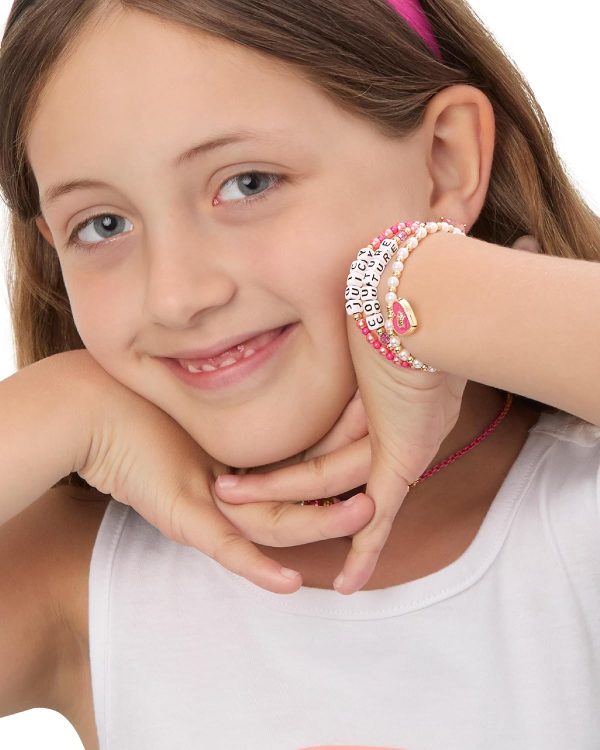 Juicy Couture Kids Bracelet for Girls 2 or 3-Piece Set, Beaded Friendship Bracelets, Girls Beaded Jewelry, Juicy Gifts juicy beauty