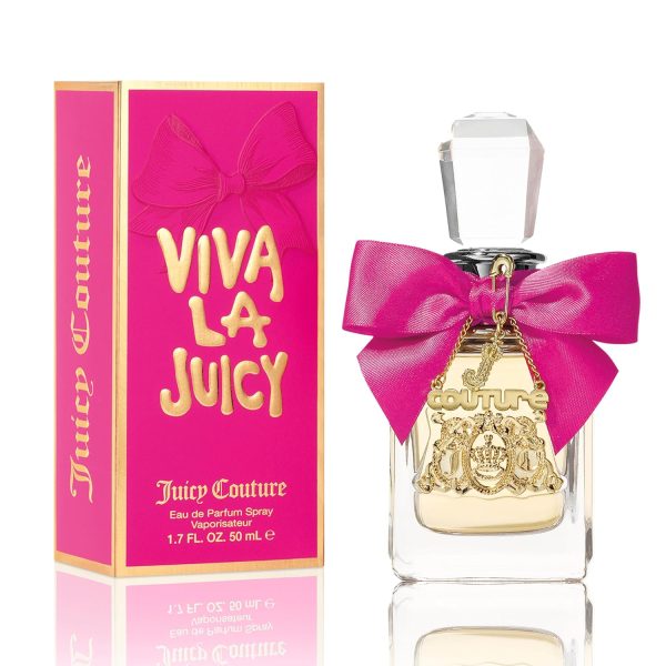 Juicy Couture Viva La Juicy Eau De Parfum Spray, Women's Perfume with Notes of Mandarin, Gardenia & Caramel, Floral & Sweet, Gift for Her-0