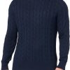 Brooks Brothers Men's Cotton Cable Crew Neck Sweater brooks glycerin