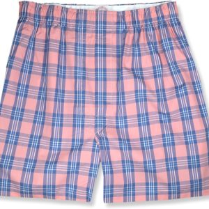 Brooks Brothers Men's Traditional Fit Big Square Plaids 100% Cotton Boxers Shorts, brothers home