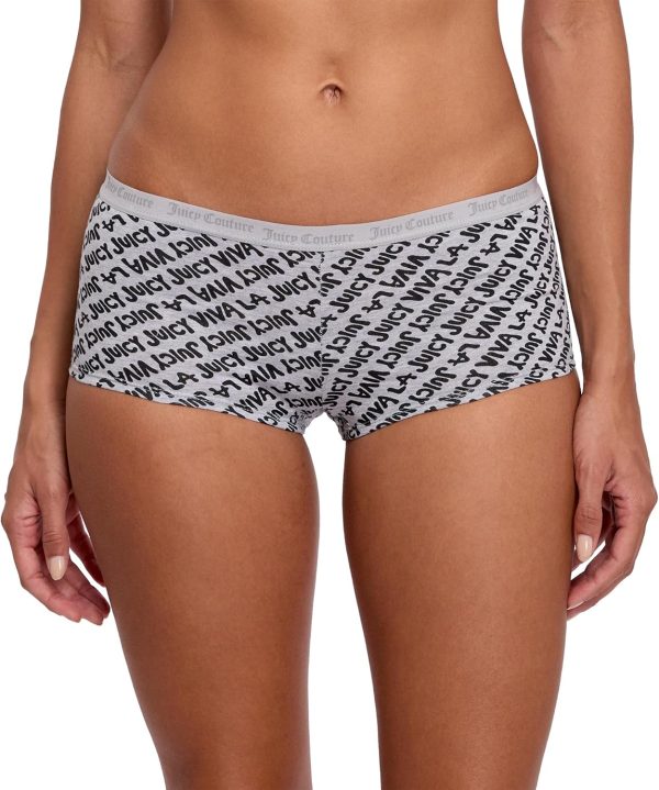 Juicy Couture Women's 5 Pack Cotton Underwear Set-1