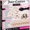 Juicy Couture Mini Chains and Charms Bracelet Kit - DIY Charm & Friendship Bracelet Making Set with Beads, Charms & Cords - Create 5 Bracelets, Arts & Crafts Gift for Girls Tweens Ages 8+ charm