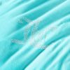 Juicy Couture Blue Crush Velour Full/Queen Comforter Set - 3 Piece Luxury Bedding Ensemble-3