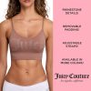 Juicy Couture Women's Multipack Seamless Comfort Lounge Wirefree Bralettes-3