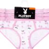 Playboy Women's Juniors Ladies Bunny Print Underwear and Sports Bra Sets in Sizes XXS-XL ladies let s talk