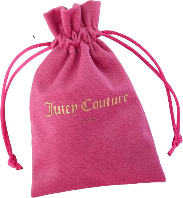 Juicy Couture Kids Charm Bracelets for Girls, Gold-Tone Girls' Bracelets with Novelty and Logo Charms, Juicy Gifts juicy couture bag