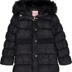 Juicy Couture Girls Coat, Faux Fur Hooded Winter Jacket, Warm Padded Parka Hoodie, Kids Heavyweight Winter Coat couture mini clutch