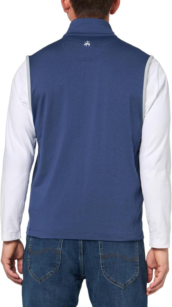 Brooks Brothers mens Knt Perf Full Zip Vest-1