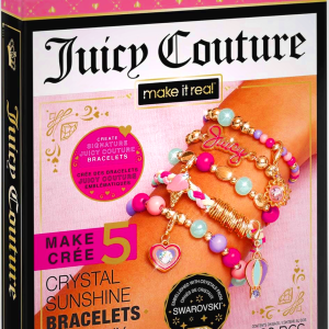 Juicy Couture DIY Charm Bracelet Kit with Swarovski Crystals - Makes 5