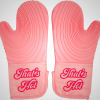 Paris Hilton Oven Mitt Set with That's HOT Design, Heat Resistant
