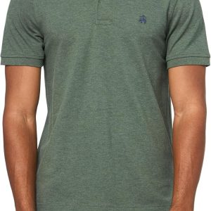 Brooks Brothers Mens Cotton Pique Stretch Logo Short Sleeve Polo Shirt brooks nader