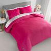 Juicy Couture Hot Pink Velour Full/Queen Comforter Set - 3 Piece Luxury Bedding Ensemble couture pop ups