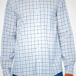 Brooks Brothers Mens Non-Iron Button Down Stretch Twill Long Sleeve Sport Shirt