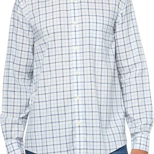 Brooks Brothers Mens Non-Iron Button Down Stretch Twill Long Sleeve Sport Shirt mensa iq test