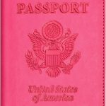 Passport and Vaccine Card Holder Combo, with Slot, Wallet, Cover, Case, for Women Men(AD-Rose Red) passport index