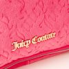 Juicy Couture Pink Makeup Bag Cosmetics Organizer Travel Essentials Hanging Hook Velour Logo juicy seafood restaurant